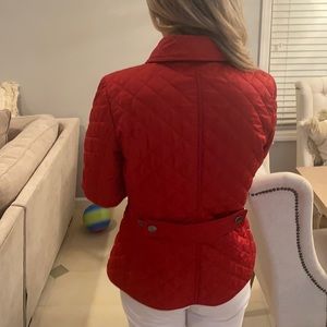 Burberry red COAT